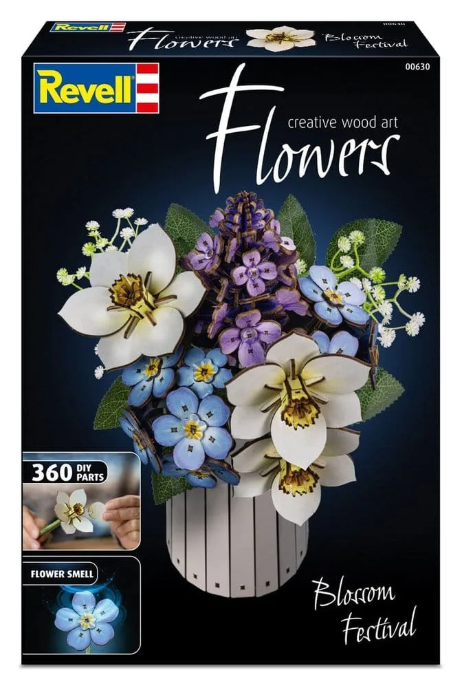 Revell Wooden Flower Kit – Blossom Festival 22 cm 3