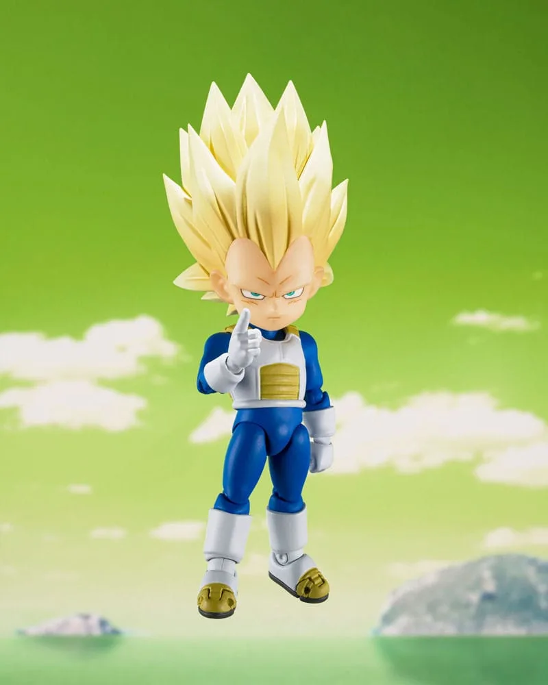 Dragon Ball Daima Action Figure – Super Saiyan 3 Vegeta Mini 8 cm 1