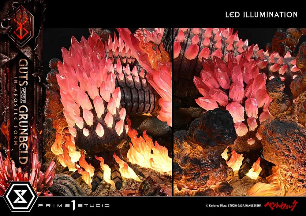 Berserk Diorama Statue – Guts vs. Grunbeld Apostle Form 6
