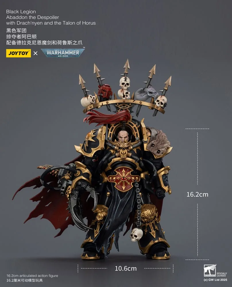 Warhammer 40,000 Action Figure – Abaddon the Despoiler 16 cm 13