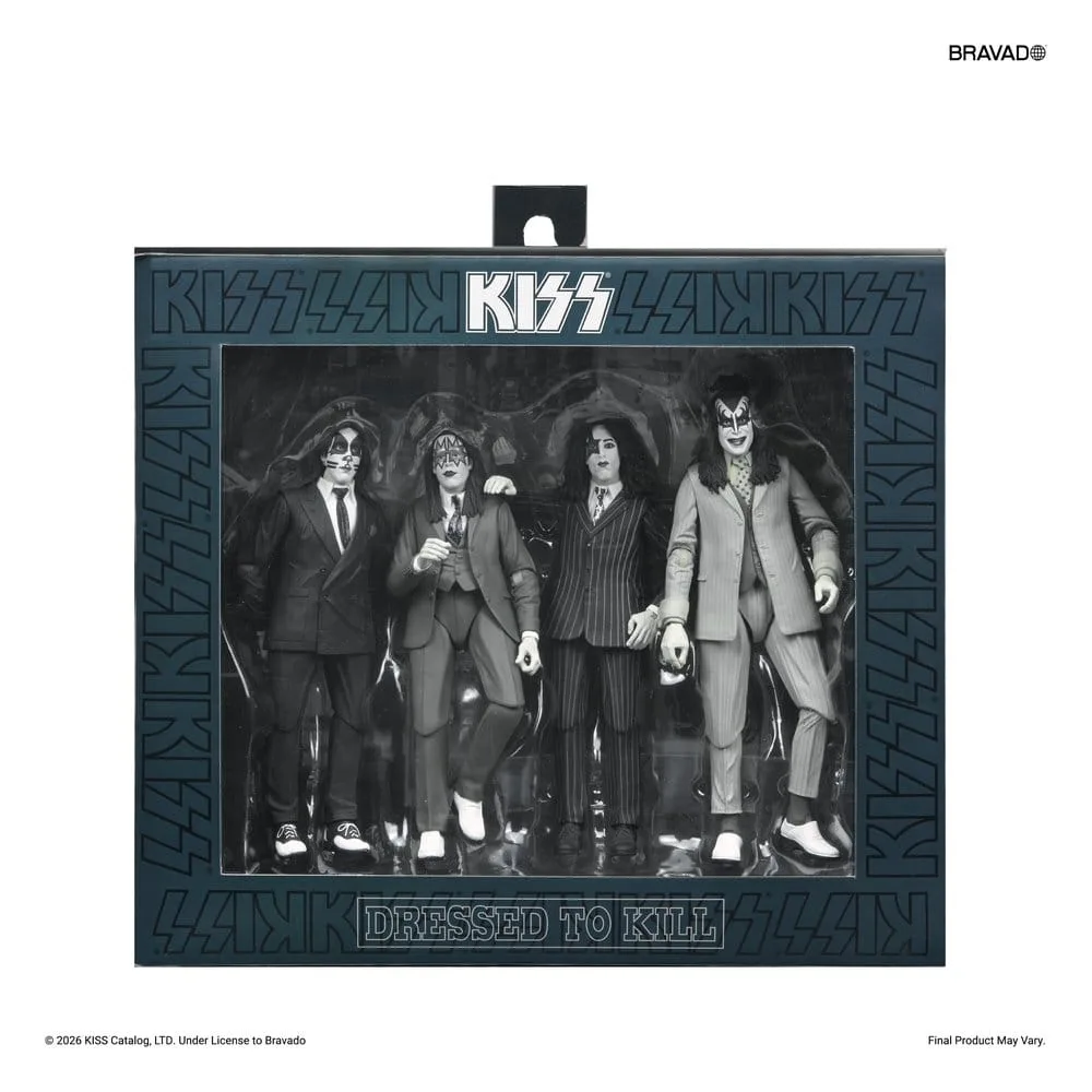 KISS Action Figures – Dressed to Kill 4-Pack 18 cm 2