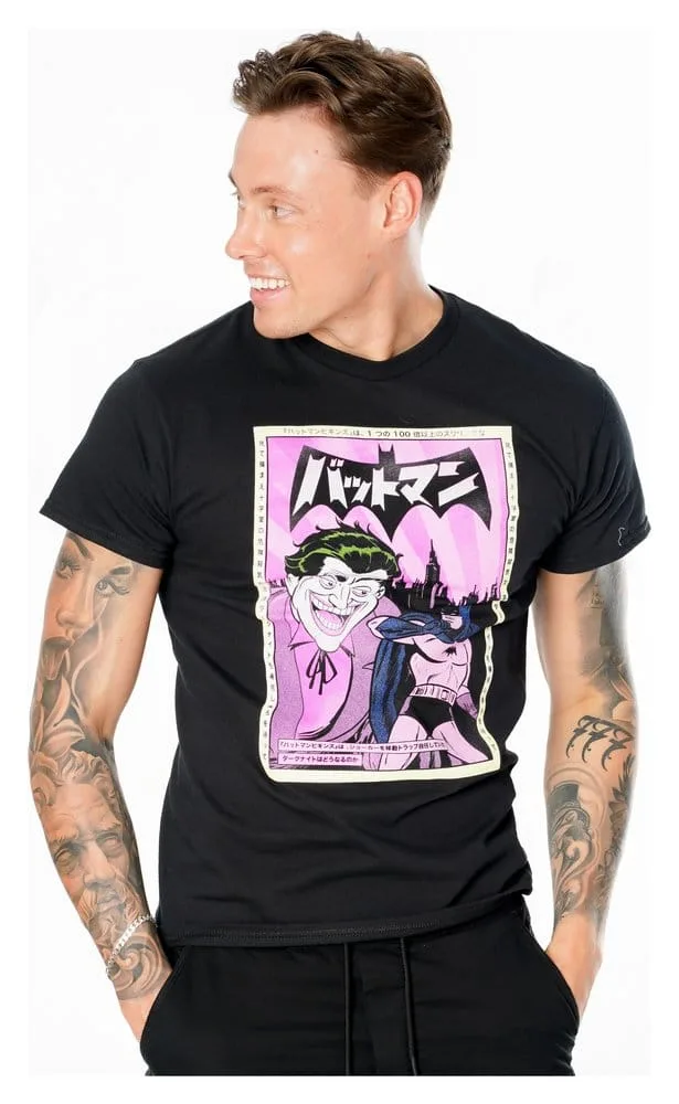 Batman T-Shirt – Joker Anime Poster XL 2