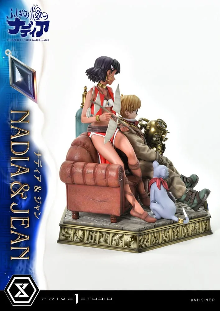 Nadia: The Secret of Blue Water Statue – Nadia & Jean 35 cm 6