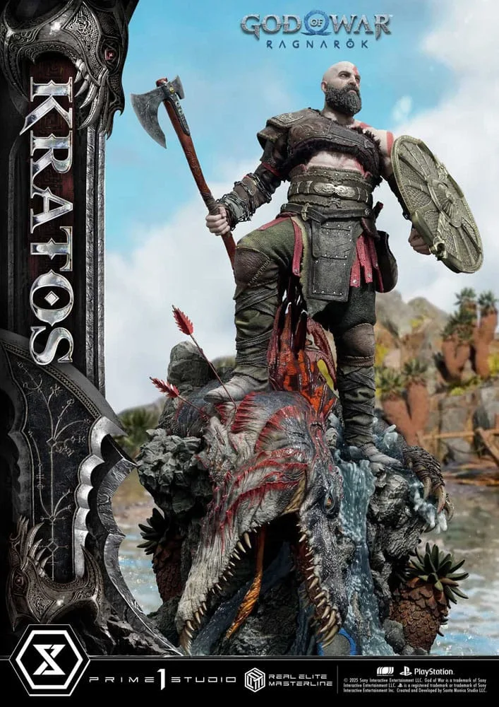 God of War Ragnarok Statue – Kratos Ultimate 1/3 Scale 95 cm 17
