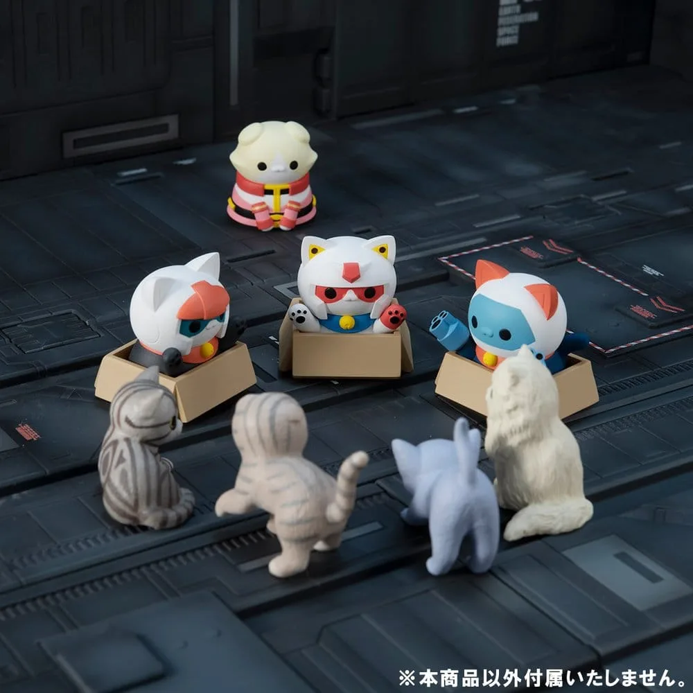 Gundam Mini Figures – Nyandam Earth Federation Blind Box Set of 8 11