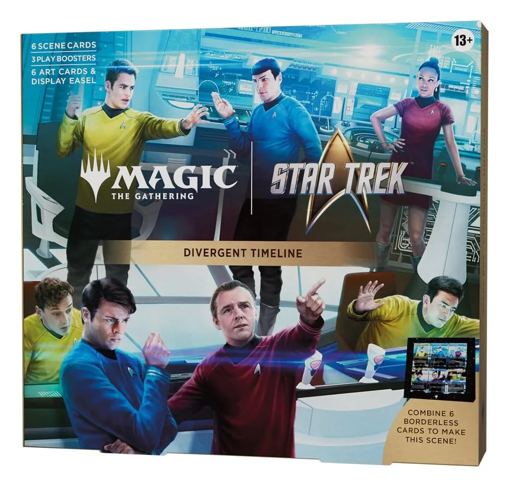 Magic the Gathering Scene Box Display – Star Trek English Set of 4 2