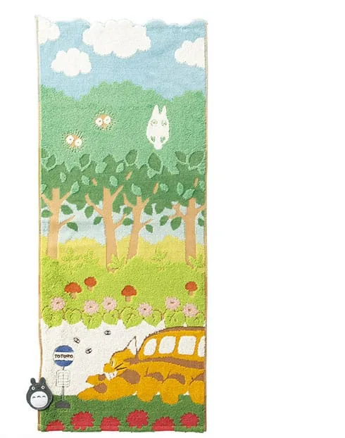 My Neighbor Totoro Towel – Catbus on Its Way 34 x 80 cm
