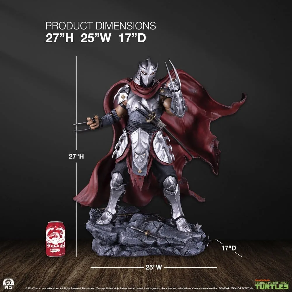 TMNT Statue – Shredder Comic Variant 1/3 Scale 69 cm 25