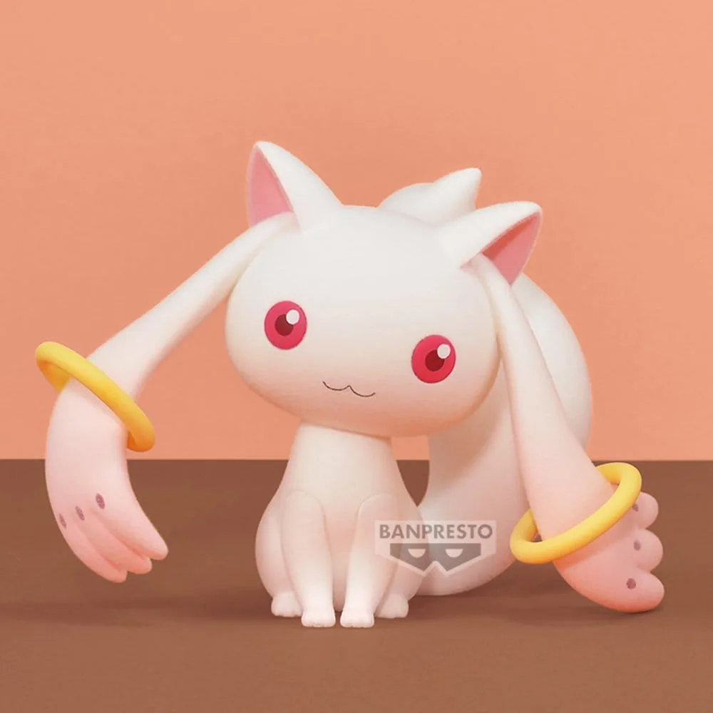 Puella Magi Madoka Magica Figure – Fluffy Puffy Kyubey 7 cm 2