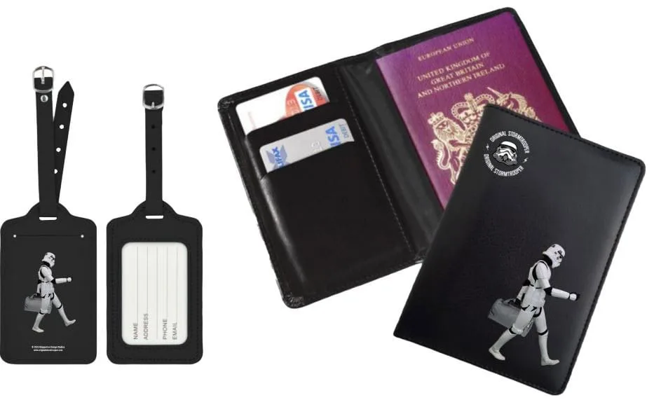 Original Stormtrooper Travel Set – Passport Cover & Luggage Tags