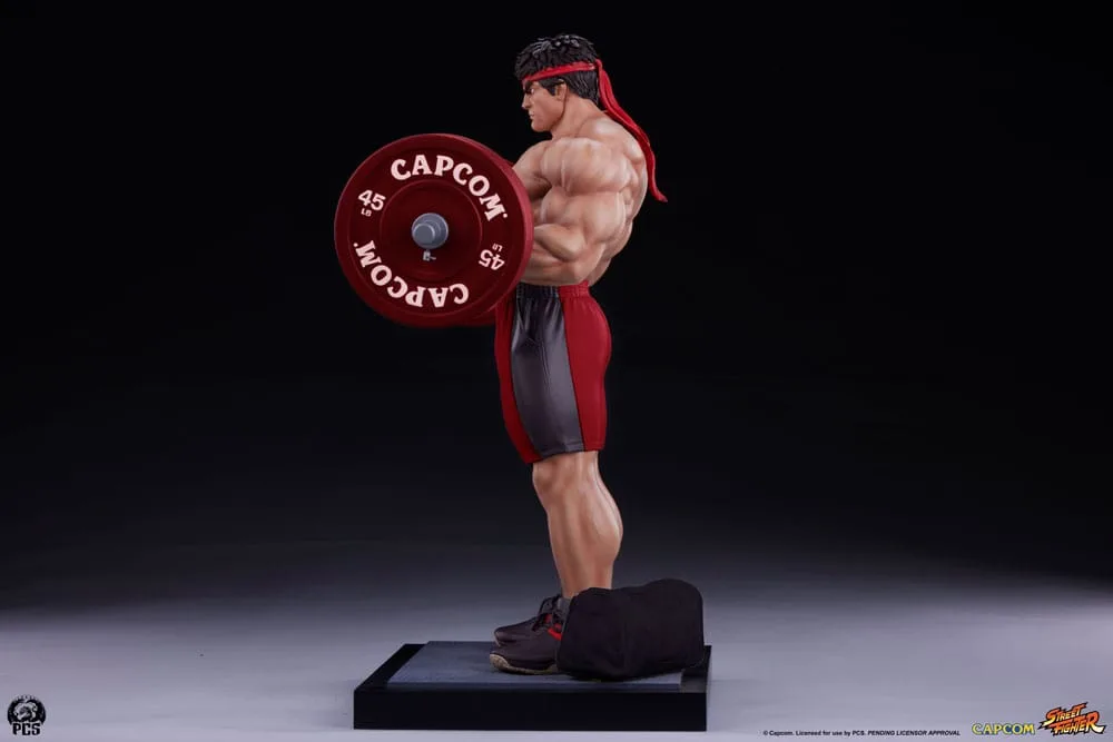 Street Fighter Statue – Ryu Powerlifting 1/4 Scale 53 cm 6
