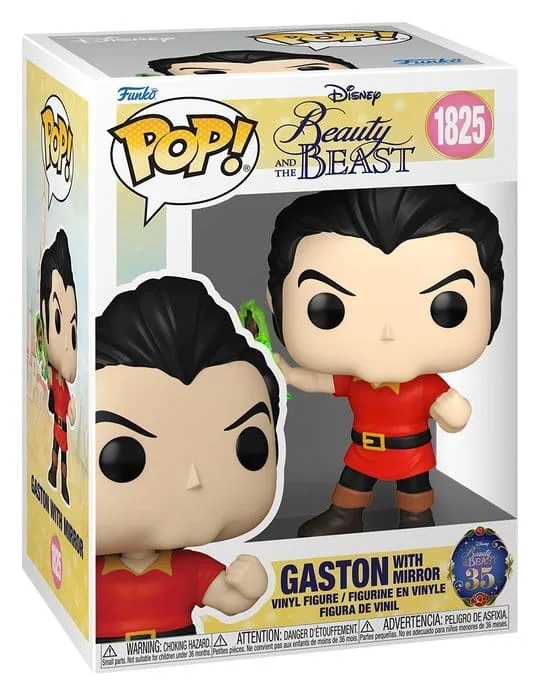 Beauty and the Beast Vinyl Figure – Funko Pop Gaston with Mirror 9 cm 2