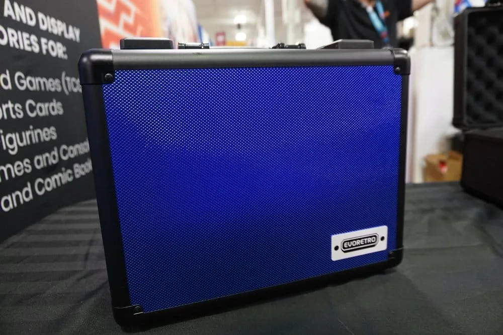 Evoretro Graded Card Storage Box – Blue 90 Slab Capacity 7