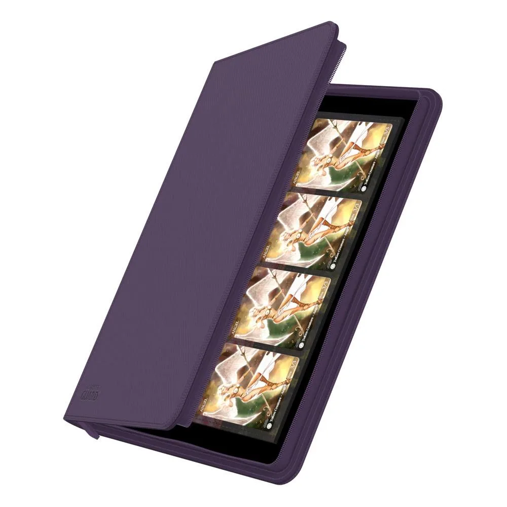 Ultimate Guard Card Binder – Purple Zipfolio 320 Xenoskin 2