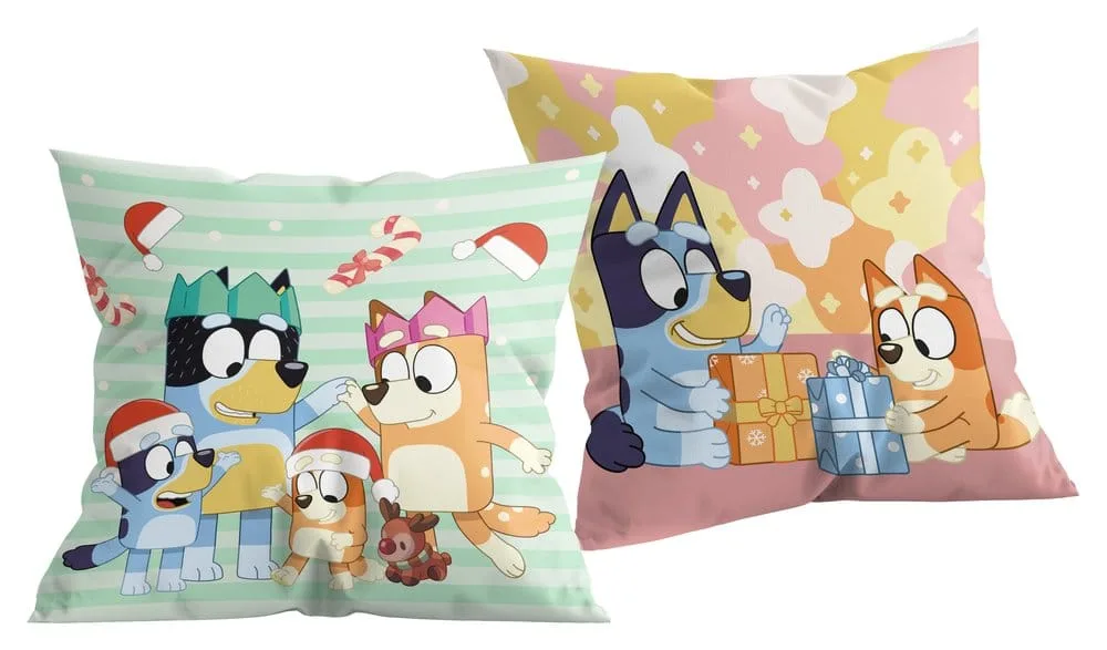 Bluey Pillow – Family Christmas 40 x 40 cm