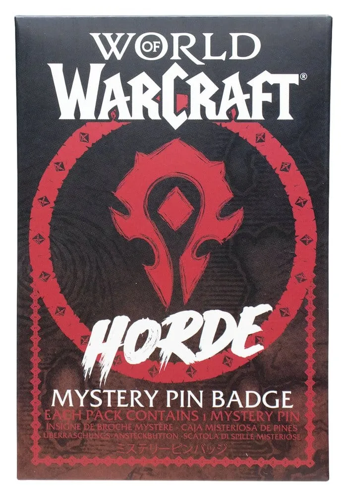World of Warcraft Mystery Pin Display – Horde 12 Badges 16