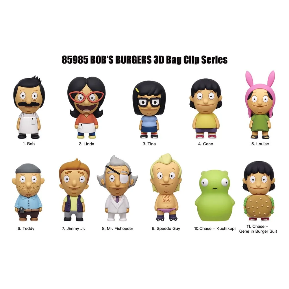 Bob's Burgers tashangers – Series 1 display 24 blind bags 3