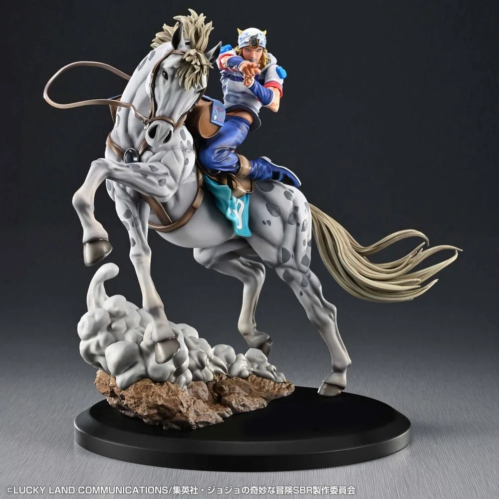 JoJo’s Steel Ball Run Statue – Johnny Joestar and Slow Dancer 30 cm 2