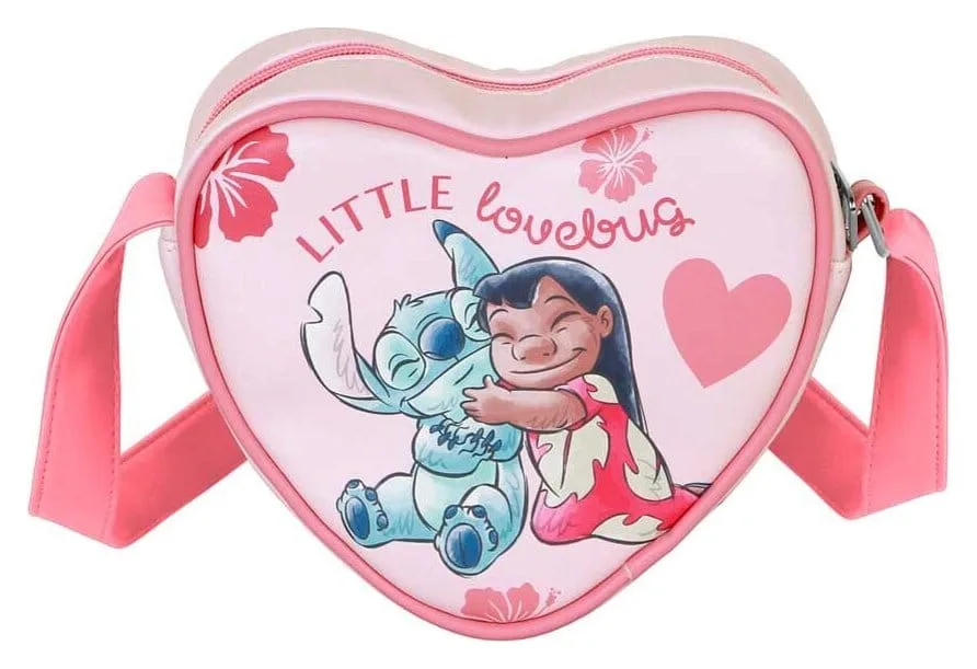 Lilo & Stitch Schultertasche – Casual Heart Lovebug 21 cm 2