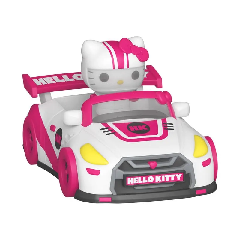Sanrio Vinyl Figure – Bitty Pop Ride Hello Kitty Racecar 2.5 cm