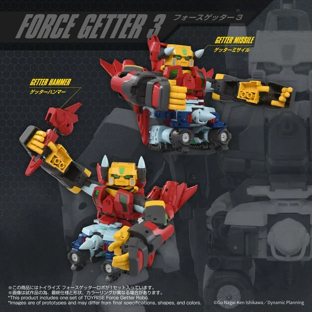 Getter Robo Actionfigur – Toyrise Force Getter Robo 27 cm 4
