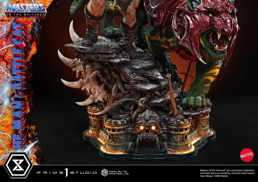 Masters of the Universe Statue – He-Man and Battle Cat 86 cm 11