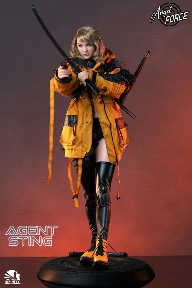 Angel Force Actiefiguur – Agent Sting 1:3 70 cm 12