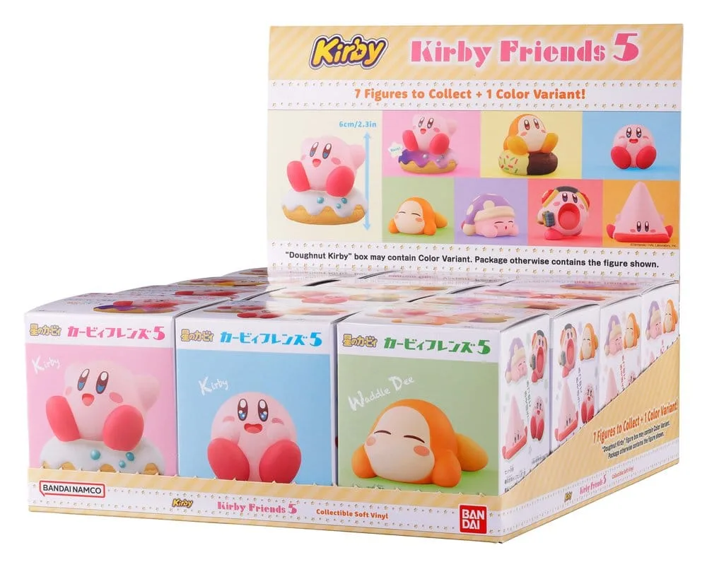 Kirby Mini Figures – Friends Wave 5 Display of 12 6 cm