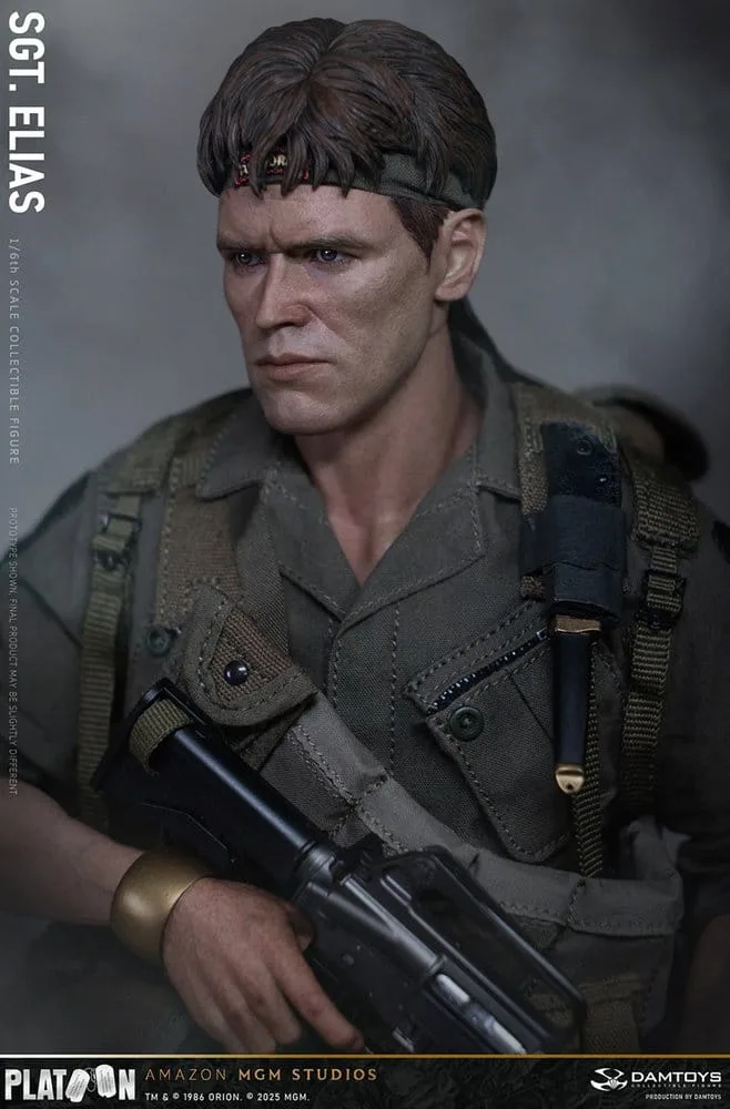 Platoon Action Figure – Sergeant Elias 1/6 Scale 30 cm 7