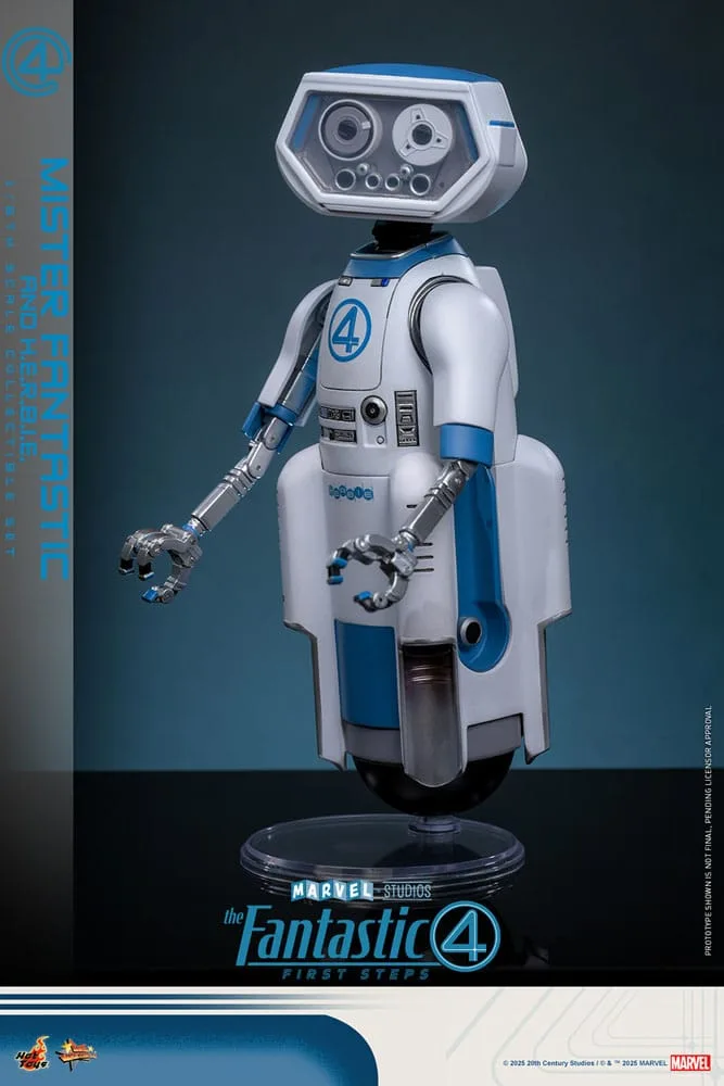 Fantastic Four Figure Set – Mister Fantastic and H.E.R.B.I.E. 30 cm 3