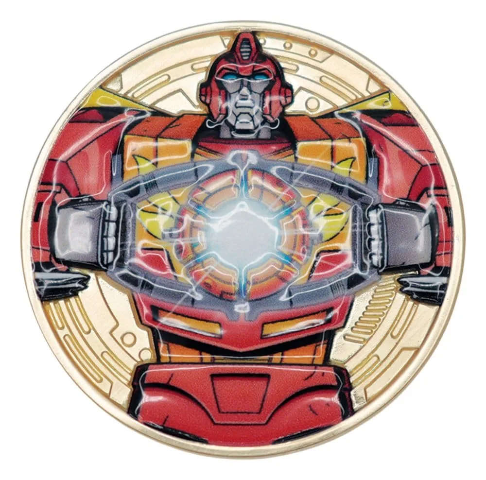 Transformers Coin – The Movie 40th Anniversary 24K Gold Plated