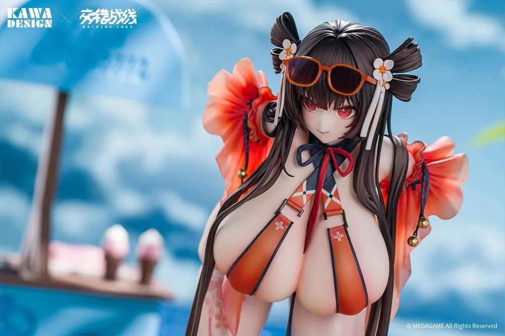 Daiblos Core PVC Figure – Maree Rouge Rakubai no Utage 25 cm 4