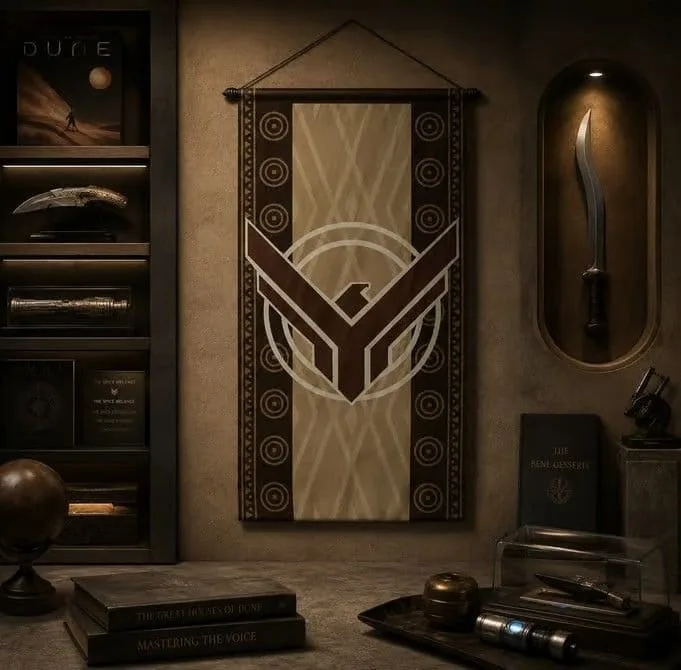 Dune War Banner Replica – House Atreides 1/1 Scale 2