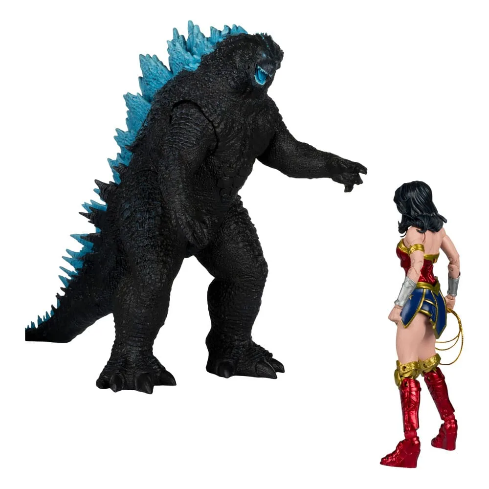 DC Monsterverse Figures – Wonder Woman vs Atomic Blast Godzilla 18 cm 3