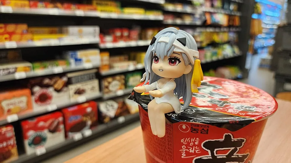 Goddess of Victory Nikke Cup Noodle Holder – Modernia 8 cm 5