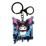 Sanrio 3D Acrylic Keychain – Kuromi 5 cm 1