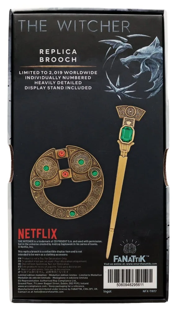 The Witcher Replica – Renfri’s Brooch 1/1 Scale 3