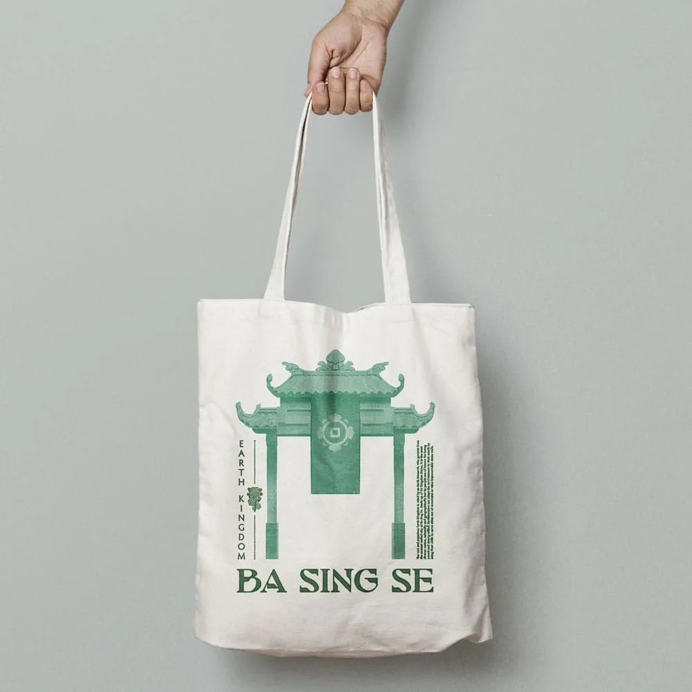 Avatar The Last Airbender Tote Bag – Ba Sing Se 40 x 40 cm 2