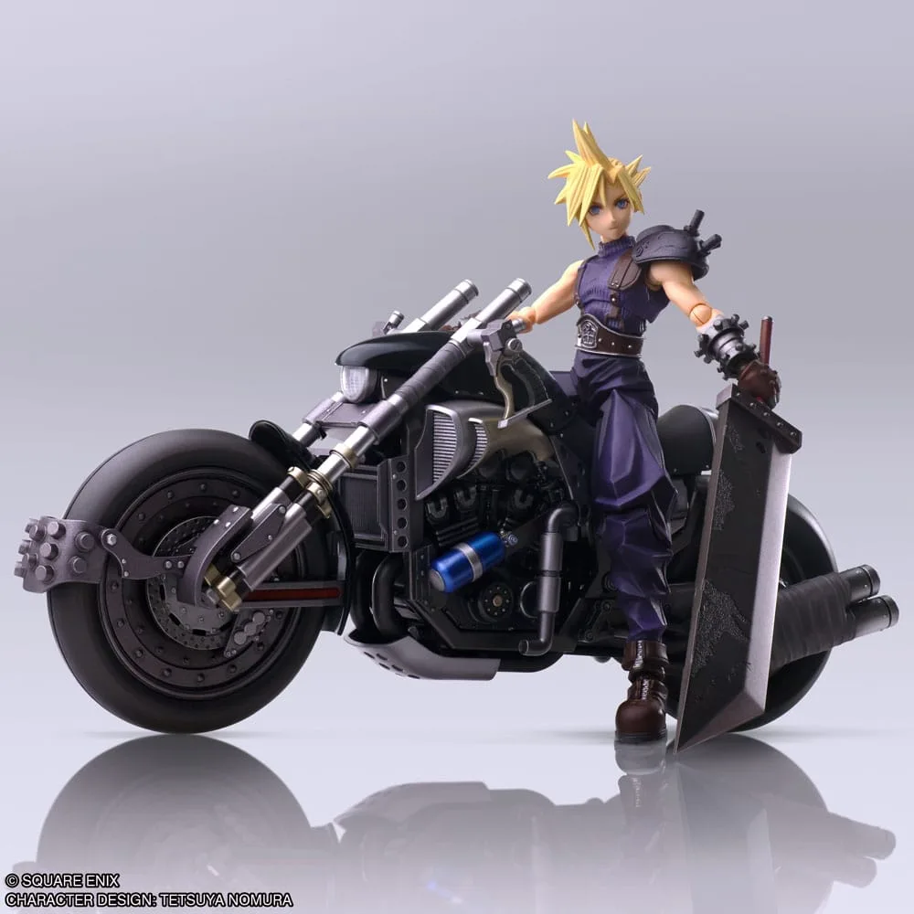 Final Fantasy VII Figure Set – Cloud Strife and Hardy-Daytona 15 cm 2