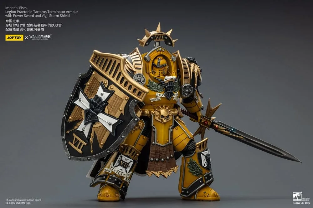 Warhammer Action Figure – Imperial Fists Legion Praetor 14 cm 7