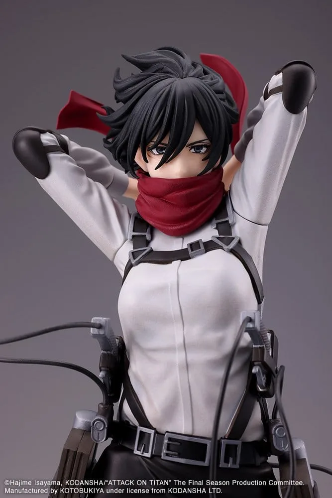 Attack on Titan PVC Figure – Mikasa Ackerman Oshi Works 25 cm 5