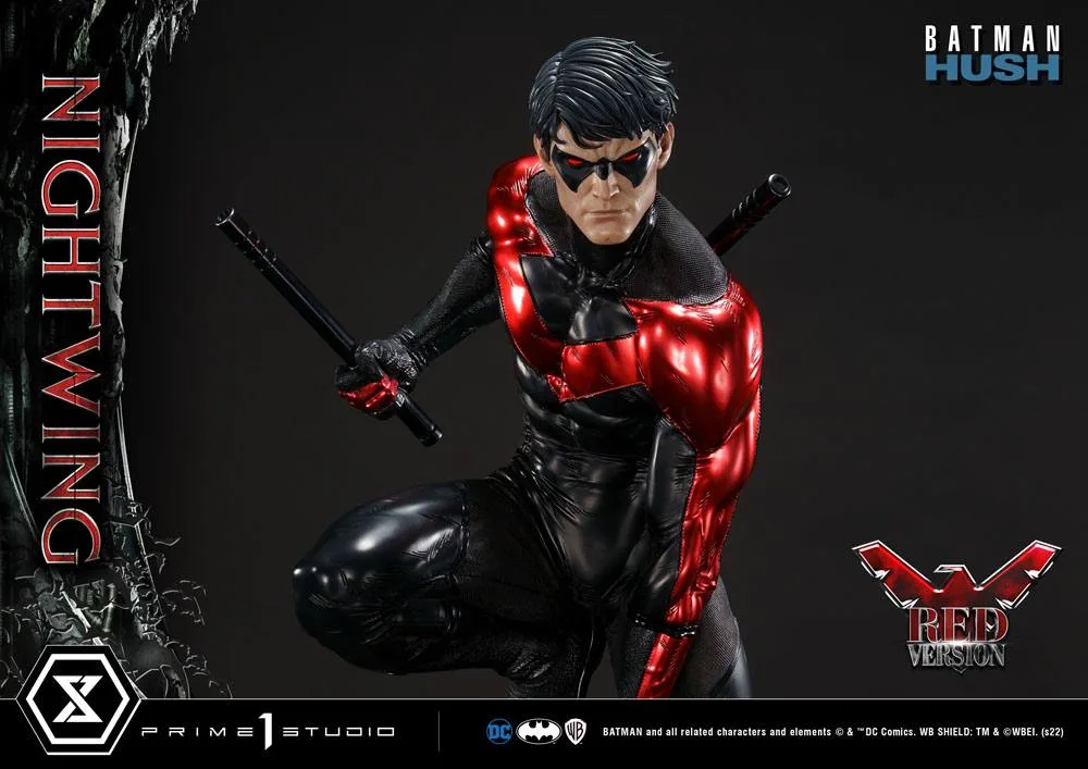 Batman Hush Statue – Nightwing Red Version 87 cm 20