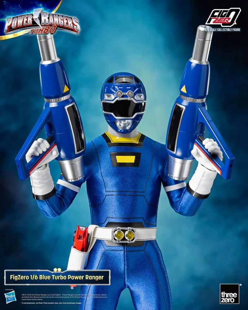 Power Rangers Turbo Action Figure – FigZero Blue 1/6 Scale 30.7 cm 3