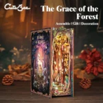 The Grace of Forest Book Nook – Wooden Puzzle 22 x 8 cm 7