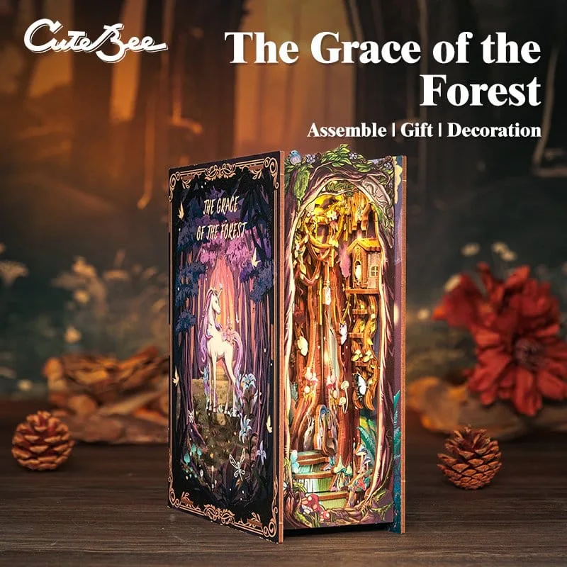 The Grace of Forest Book Nook – Wooden Puzzle 22 x 8 cm 7