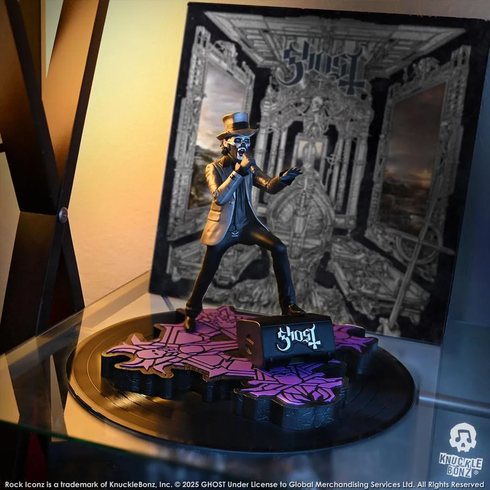 Ghost Rock Iconz Beeld – Papa V Perpetua met hoge hoed 22 cm 2