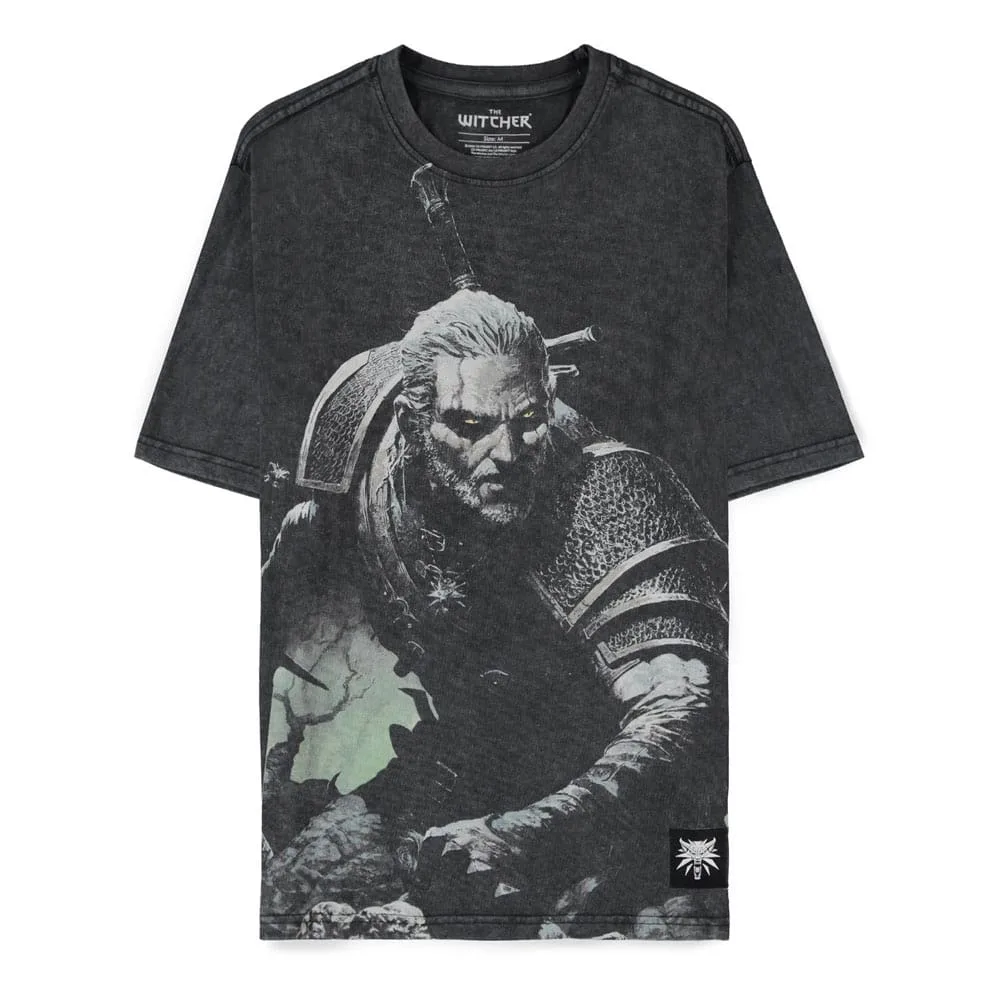 The Witcher Wild Hunt T-Shirt – Geralt Washed