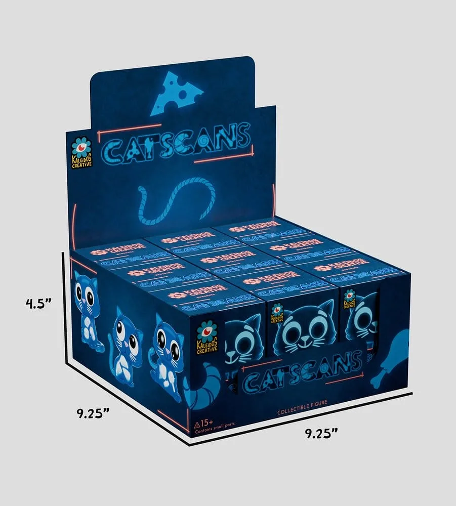 Cat Scans Mini Figure Display – Series 1 Blind Boxes 6 cm 12