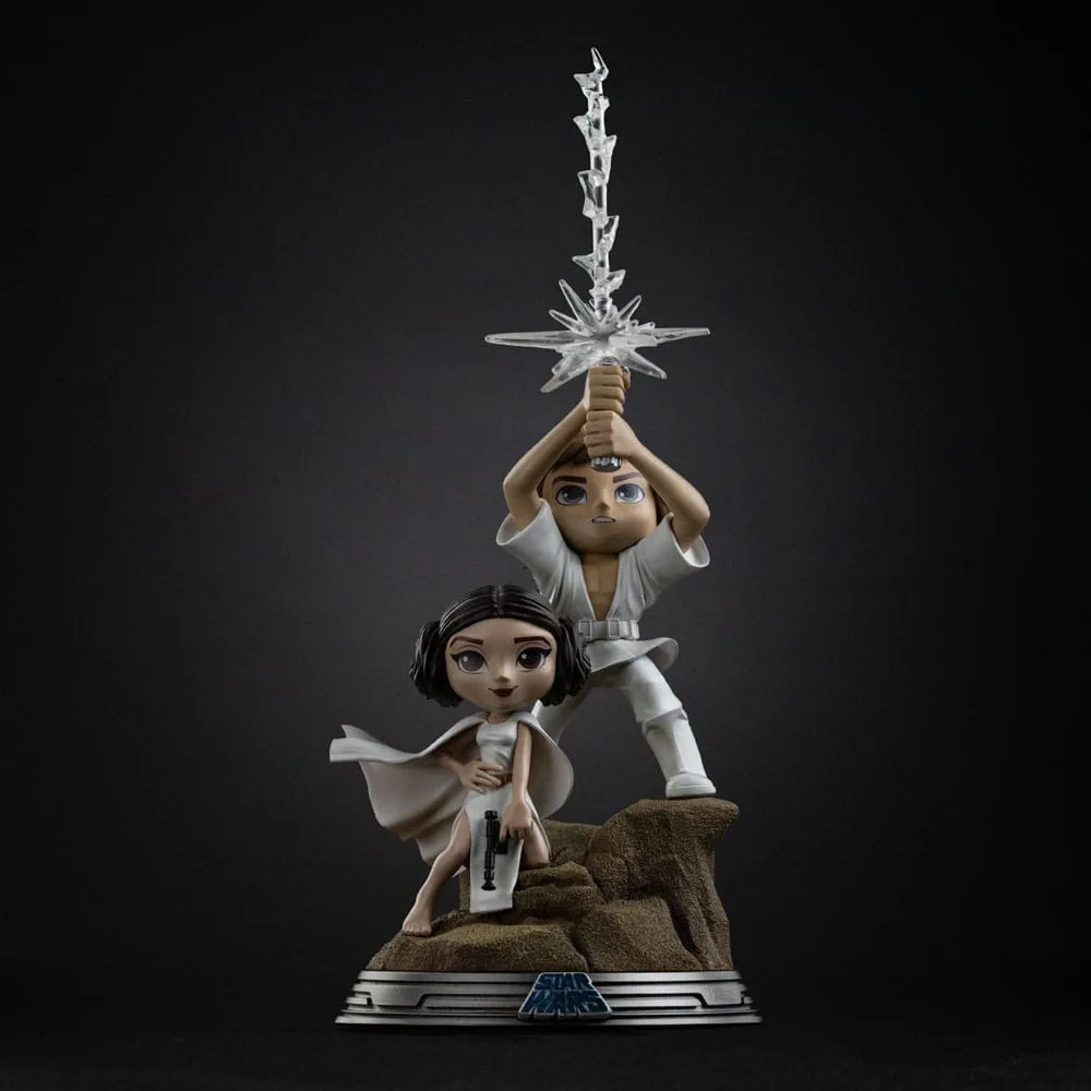 Star Wars Figure – Mini Co Luke and Leia 30 cm 2