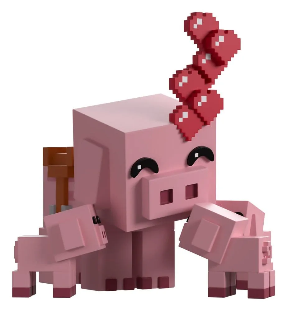 Minecraft Vinyl Figure – Youtooz Pig Family 8.6 cm